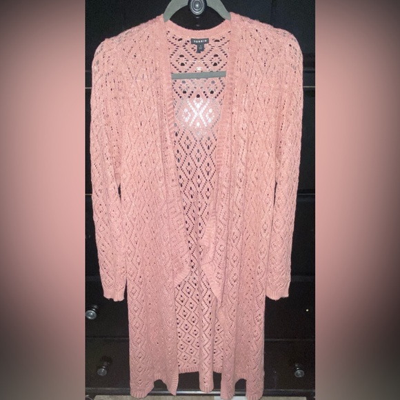 TORRID 1 open cardigan - Picture 3 of 4